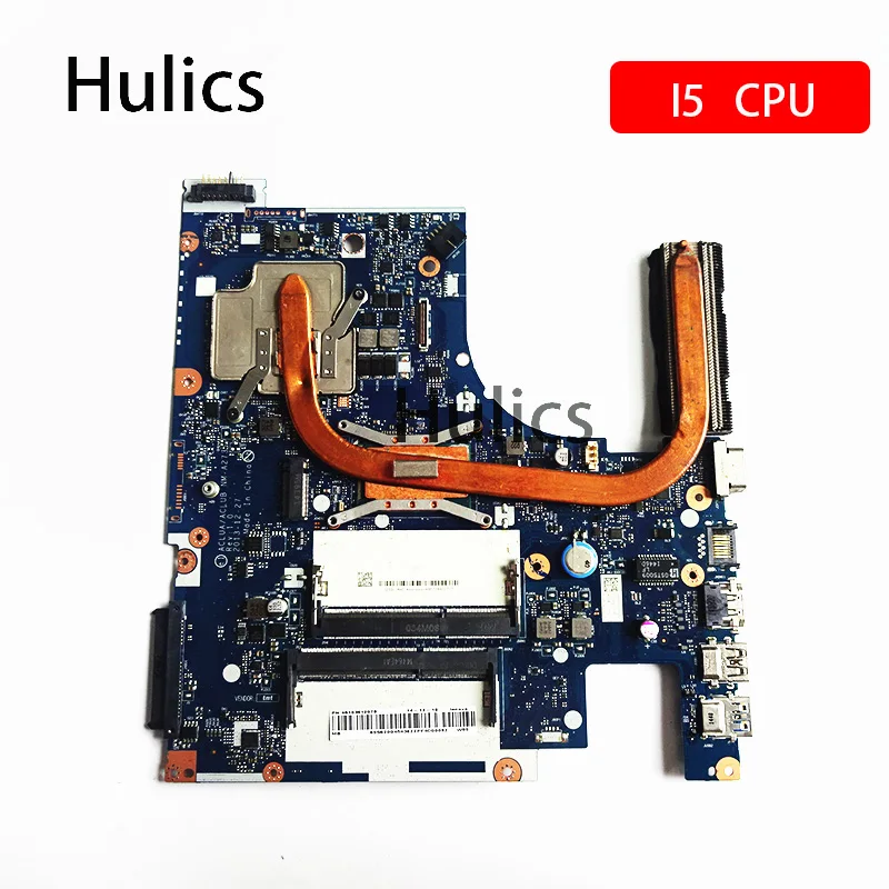 Hulics Original Для LENOVO G50-70M G50-70 Z50-70 NM-A273 материнская плата для ноутбука I5 CPU с радиатором
