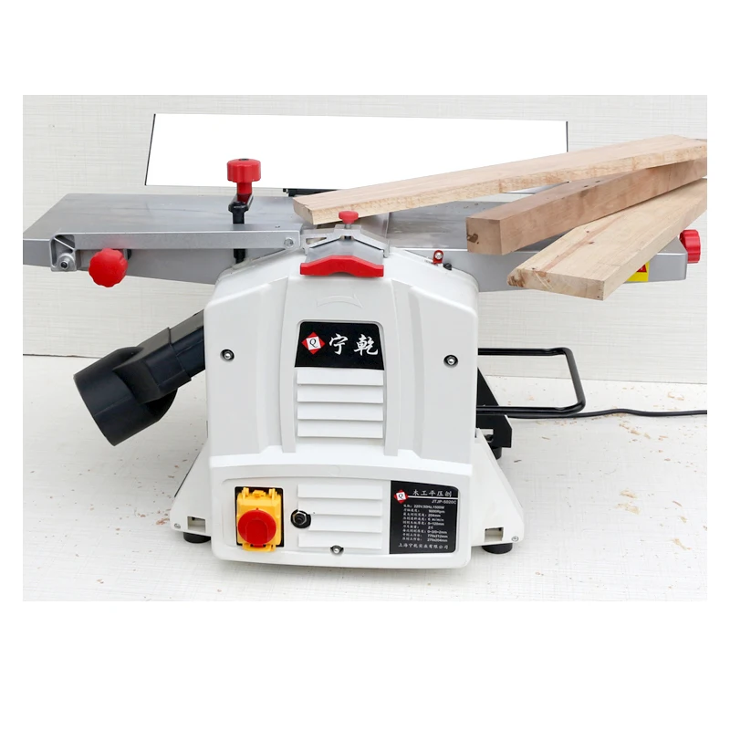 

8 inches Flat Planer Planing Machine Table Press Thicknesser Carpenter Small Single-sided Household Multifunction Planer Tools
