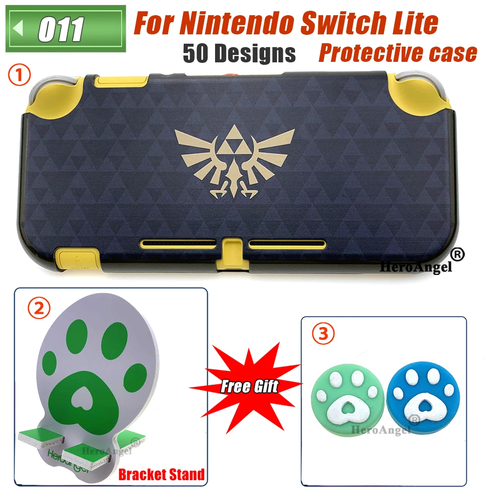 Жесткий чехол для Nintendo Switch Lite с 40 рисунками защита от царапин и пыли мини