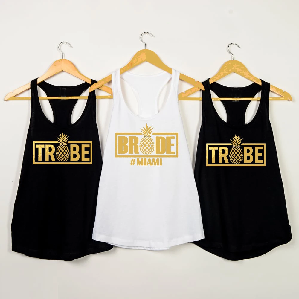 

Женский модный жилет для девичвечерние и свадьбы, нательная рубашка, топ для свадебвечерние ринки, рубашки для невесты и племени с золотым а...