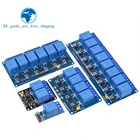 Релейный модуль TZT 5 В, 12 В, 1, 2, 4, 6, 8 каналов с оптроном, релейный выход 1, 2, 4, 6, 8 каналов, релейный модуль для arduino в наличии