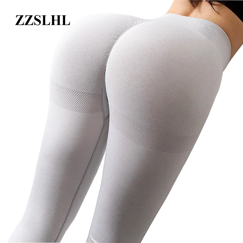 

Бесшовные леггинсы, женские сексуальные леггинсы с эффектом пуш-ап, женские повседневные облегающие леггинсы с высокой талией для трениров...