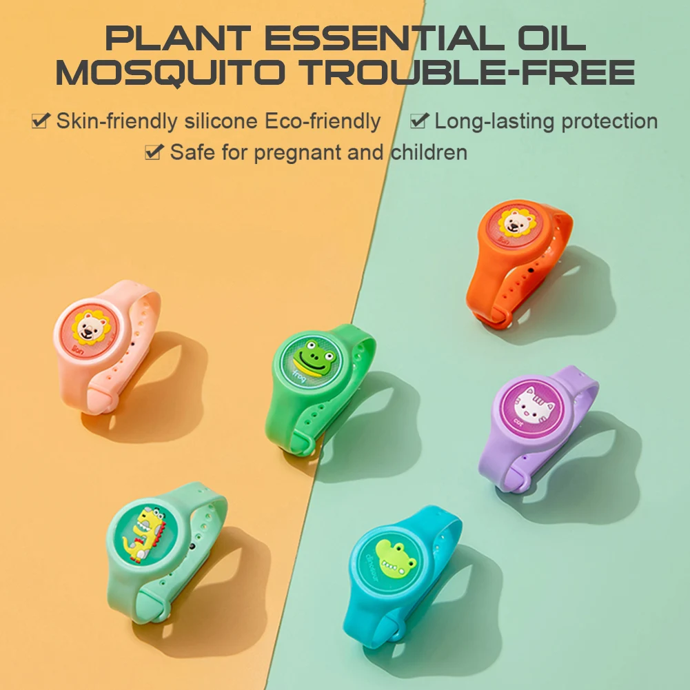 

2020 NEW Cute Lightweight Mosquito Repellent Watch for Kids Wearable Mosquito Repeller Bracelet