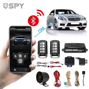 spy keyless entry centra door lock phone app bluetooth smart car alarm system with remote control free global shipping