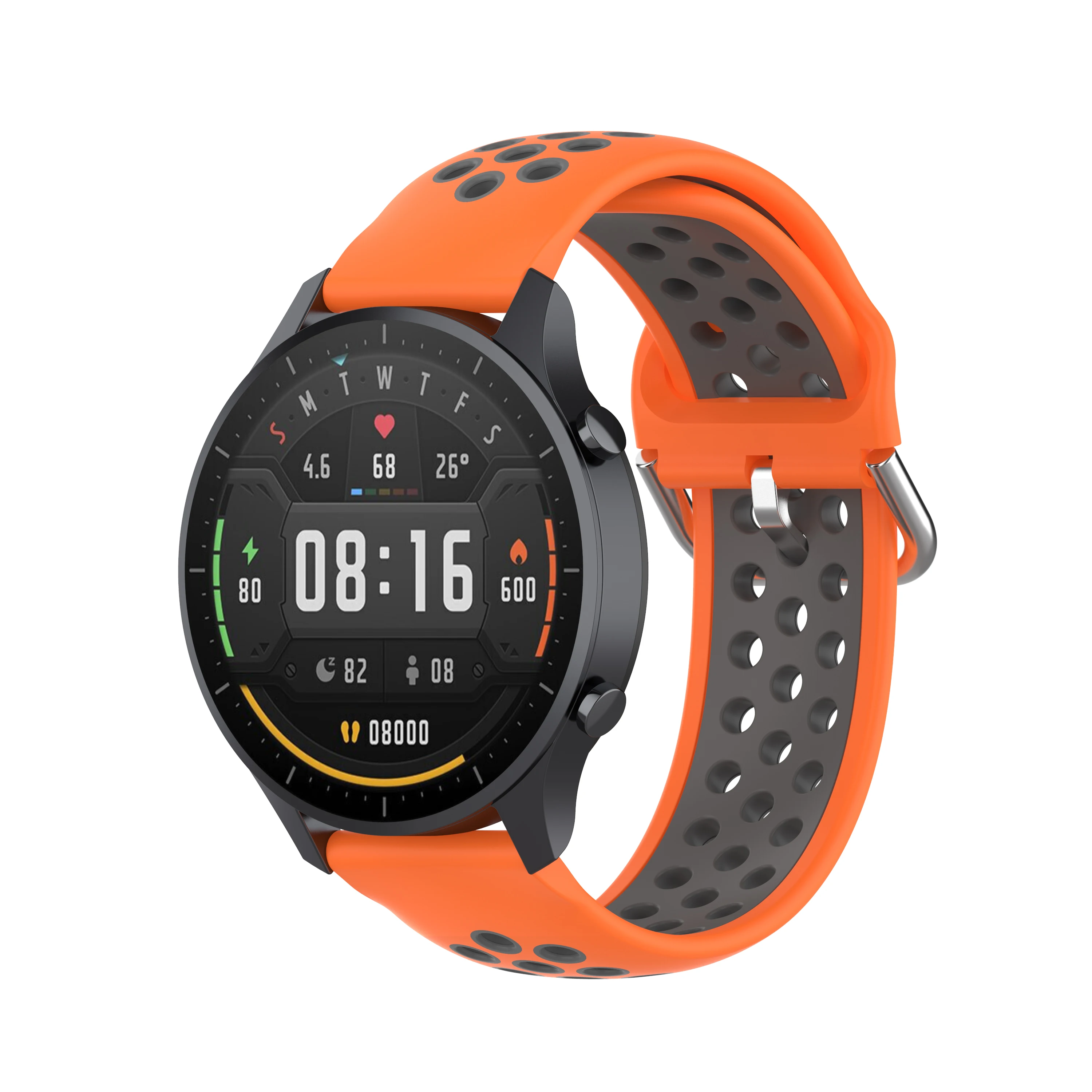 

Оригинальный силиконовый ремешок для часов Xiaomi, сменный ремешок для часов, цвет Amazfit Gtr 47 мм