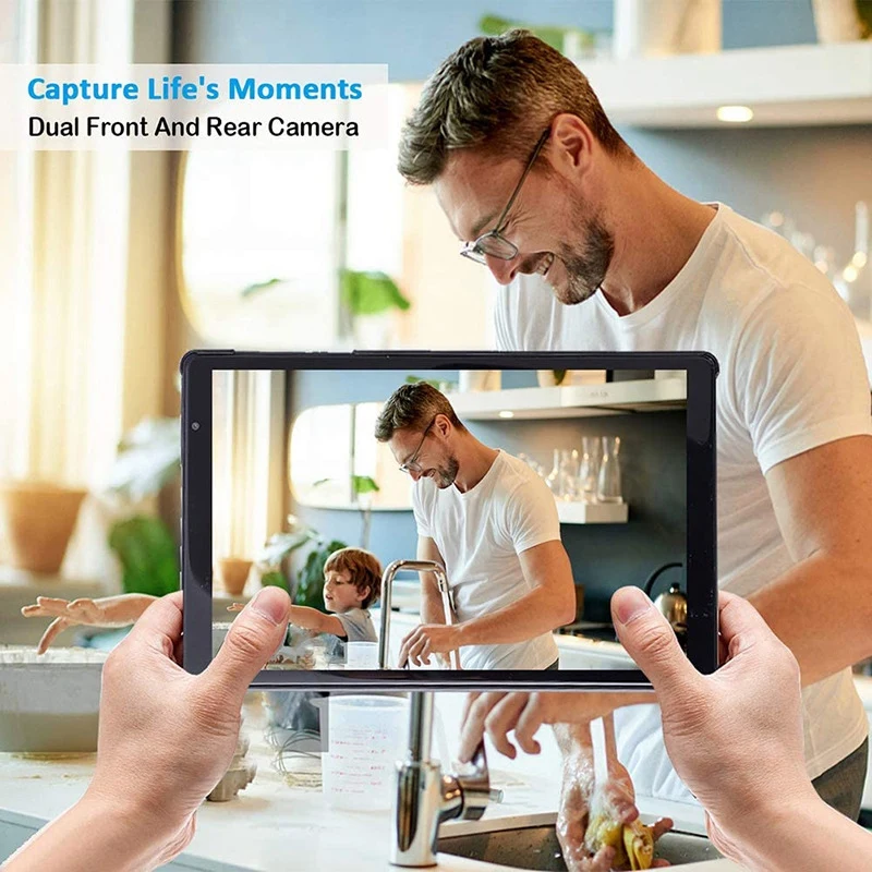 

10.1 Inch Tablet Quad-Core Processor 2+16GB Android 10.0 Student Tablet 5000Mah Gaming Tablet 2.4/5GWiFi(EU Plug)