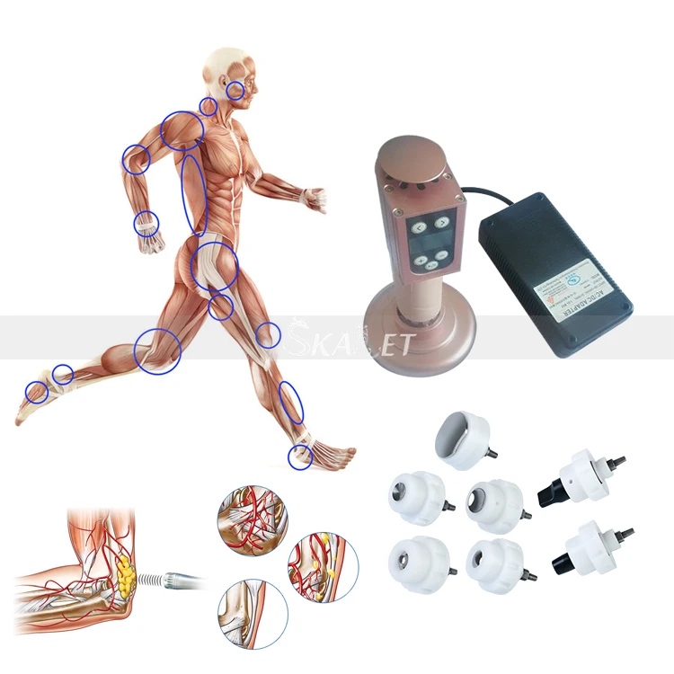 

Портативный Массажный пистолет для ударно-волновой терапии, оборудование для физиотерапии, снятие боли в суставах, массажер для тела