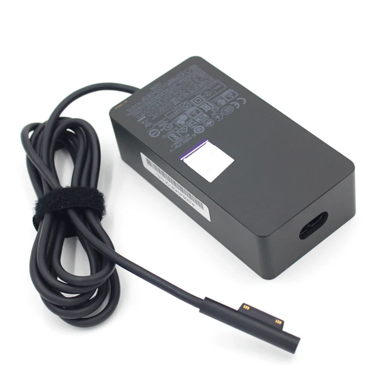 

15V 2.58A 45W Tablet Charger EU Plug Power Adapter for Microsoft Surface pro 3 4 5 ( i5/i7) with USB charging Port