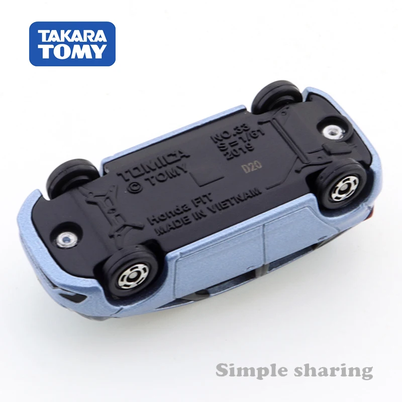 Takara Tomy Tomica No.33 Honda FIT 1/61 популярные детские игрушки Моторные Машины литые под