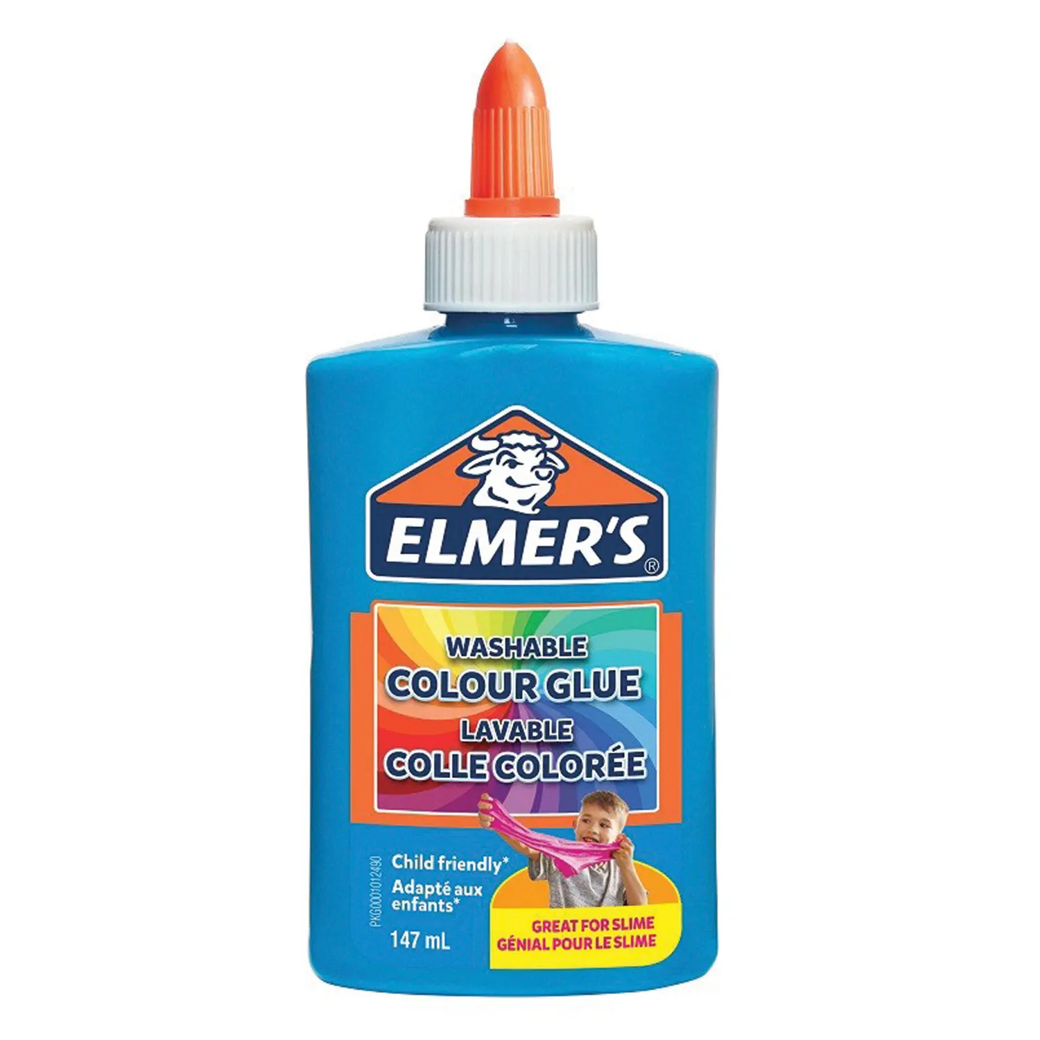 Клей для слаймов канцелярский цветной (непрозрачный) ELMERS Opaque Glue 147 мл синий 2109500 |