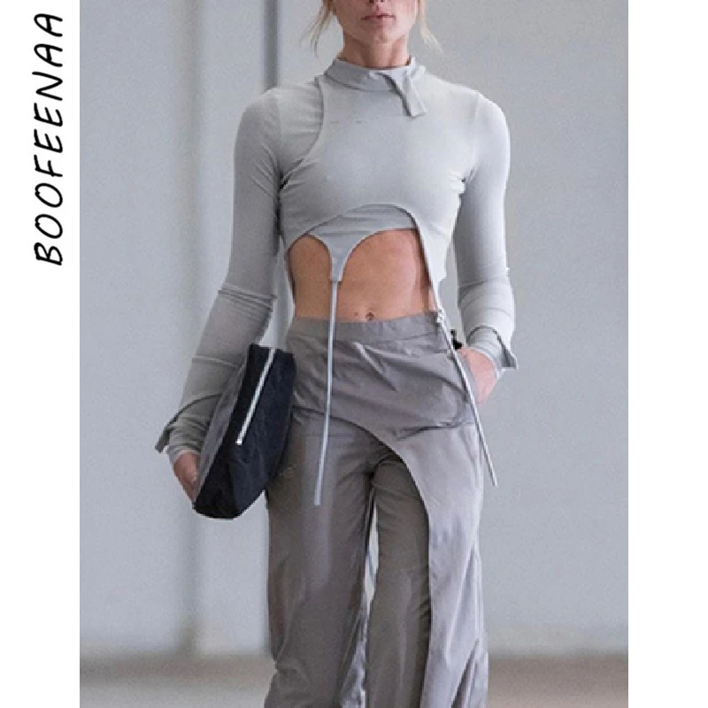 BOOFEENAA искусственная Женская одежда из двух частей сексуальная женская Необычные