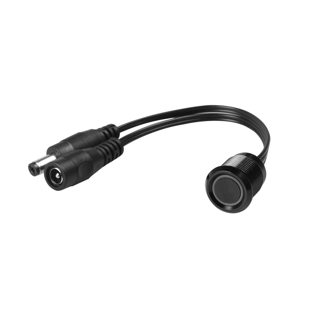 Черный светодиодный сенсорный переключатель с регулируемой яркостью яркость