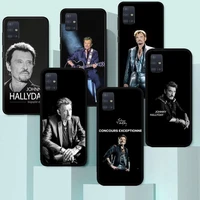 johnny hallyday phone case for samsung a11 a12 a71 a80 m10 m20 m21 m30 m31 m31s 5g cover funda