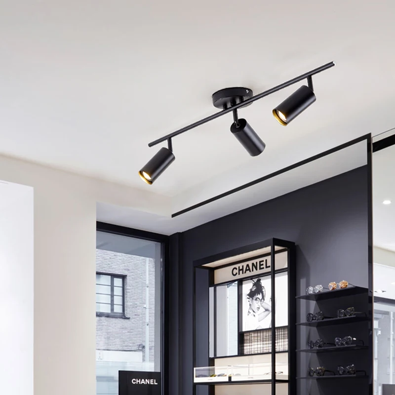 Регулируемый потолочный светильник s коридор металлический светодиодный E27