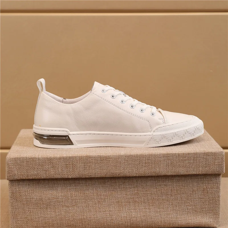 

Original Young Casual Shoes For Boy Black Men Walking Shoes Genuine Leather Fashion Shoes For Mens Wearable Men Quality Shoes