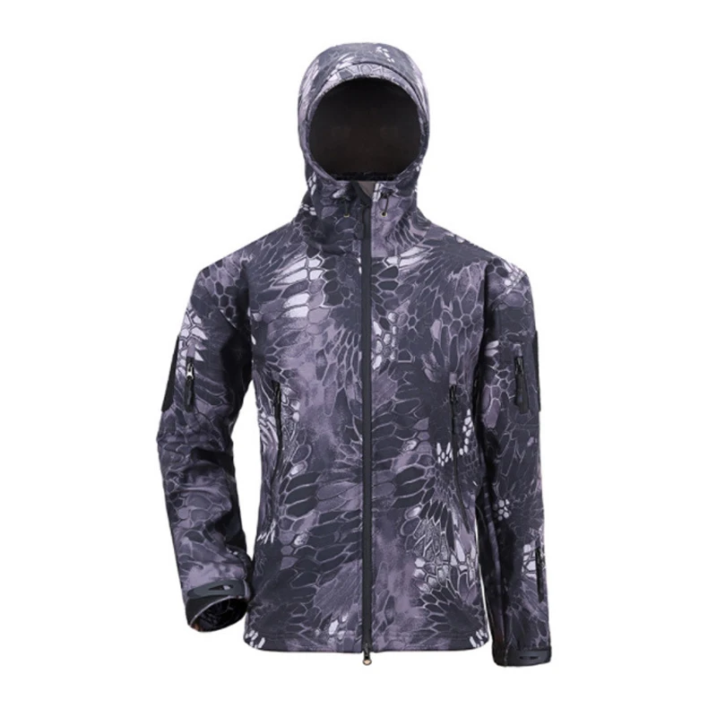 Военная тактическая куртка Мужская армейская камуфляжная мужская и пальто