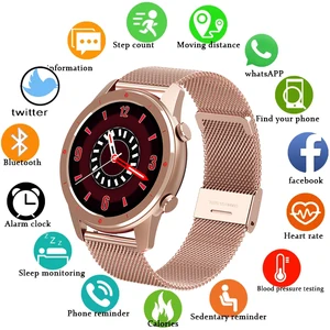 gejian bluetooth call smart watch women men waterproof sports health fitness tracker woman smartwatch for xiaomi huawei phone free global shipping