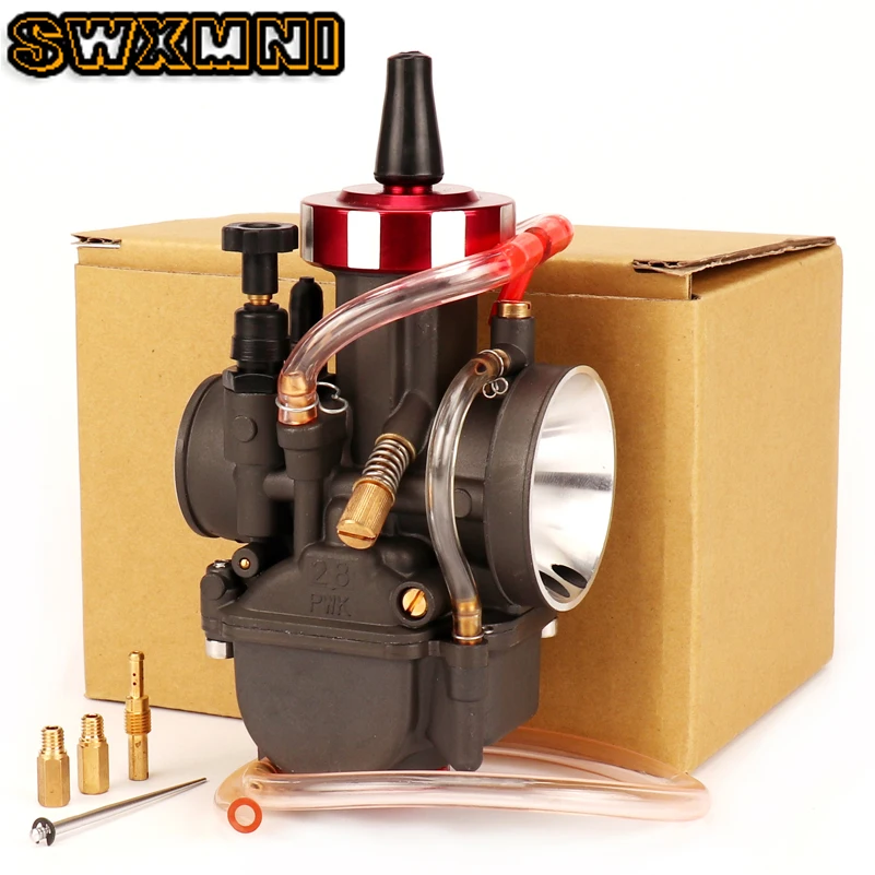 

Универсальный мотоциклетный карбюратор PWK 28 мм для внедорожного скутера GY6 ATV 110 125 150 200cc 4T двигатель