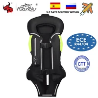 new motorcycle air bag vest body armor men motorcycle jacket reflective racing motocross riding airbag system protective gear