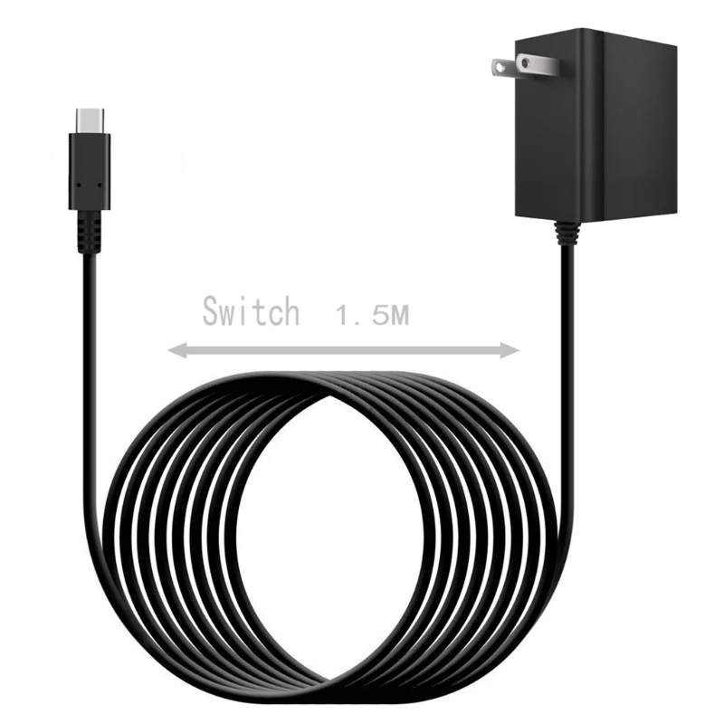 

AC Adapter Charger for Switch Power Supply Adapter 15V 2.6A Fast Charging Kit D08A