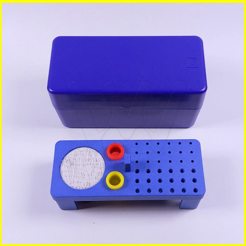 

72-Holes Endo Box For Bur Reamer Gutta Percha Points Dental Sterilize