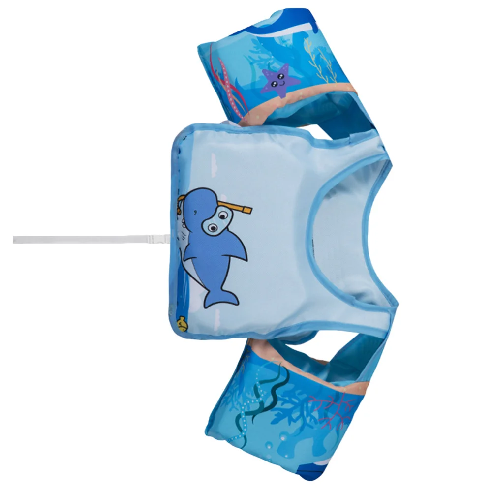 

1pc Learning Swimming Vest Childrens Life Cartoon Swimming Buoyancy Vest Childrens Life