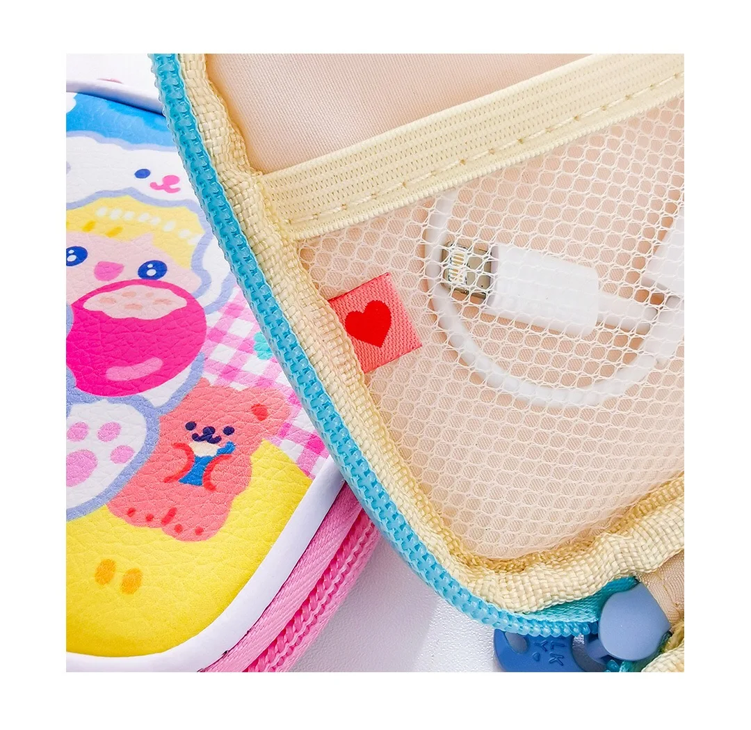 Bentoy Milkjoy Girls Earphone Case Cartoon Storage Bag Protective Headphone Earbud USB Cable Organizer Portable High Quality | Багаж и