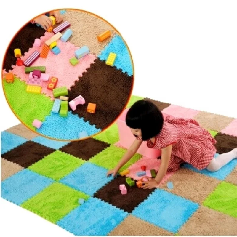 Детский плюшевый коврик-пазл из вспененного этилвинилацетата зимний коврик для