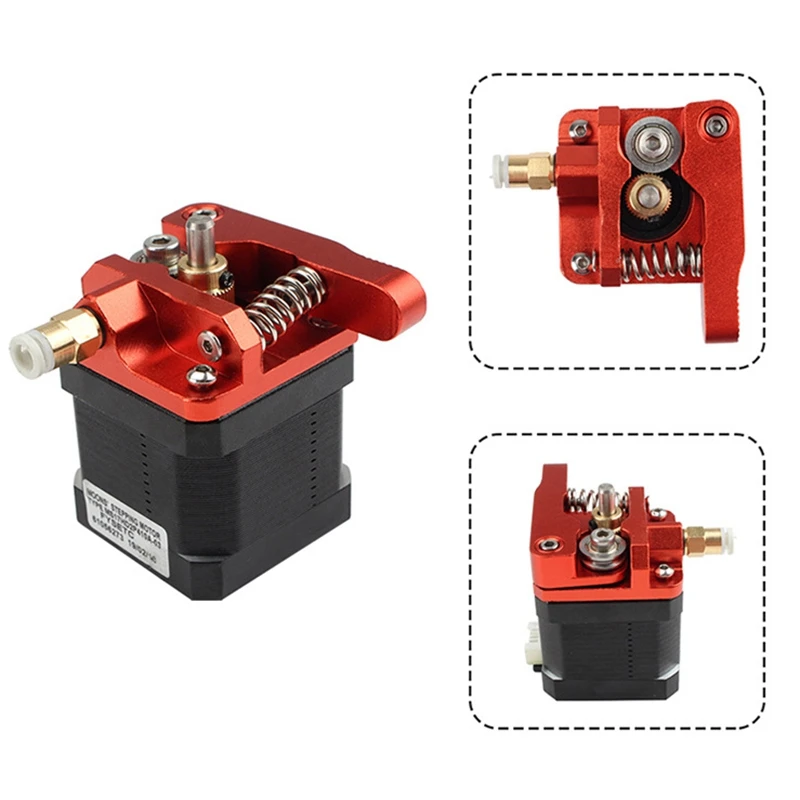 

Suitable for Ender-3/Ender-3 Pro/Ender-5/CR-10/CR-10S Pro V2Ender-3/CR-10 Red Extruder + Spring Upgrade Kit