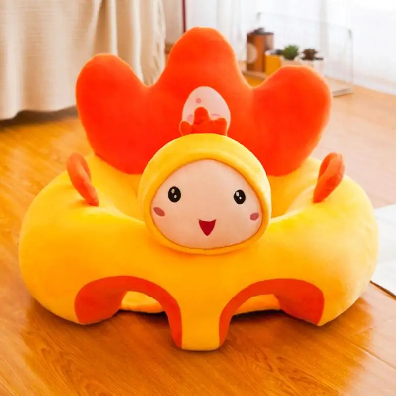 Baby Sofa Support Seat Cover Learning To Sit Seat Feeding Chair Cover Kids Sofa Skin for Infant Toddler Nest Puff Without Cotton