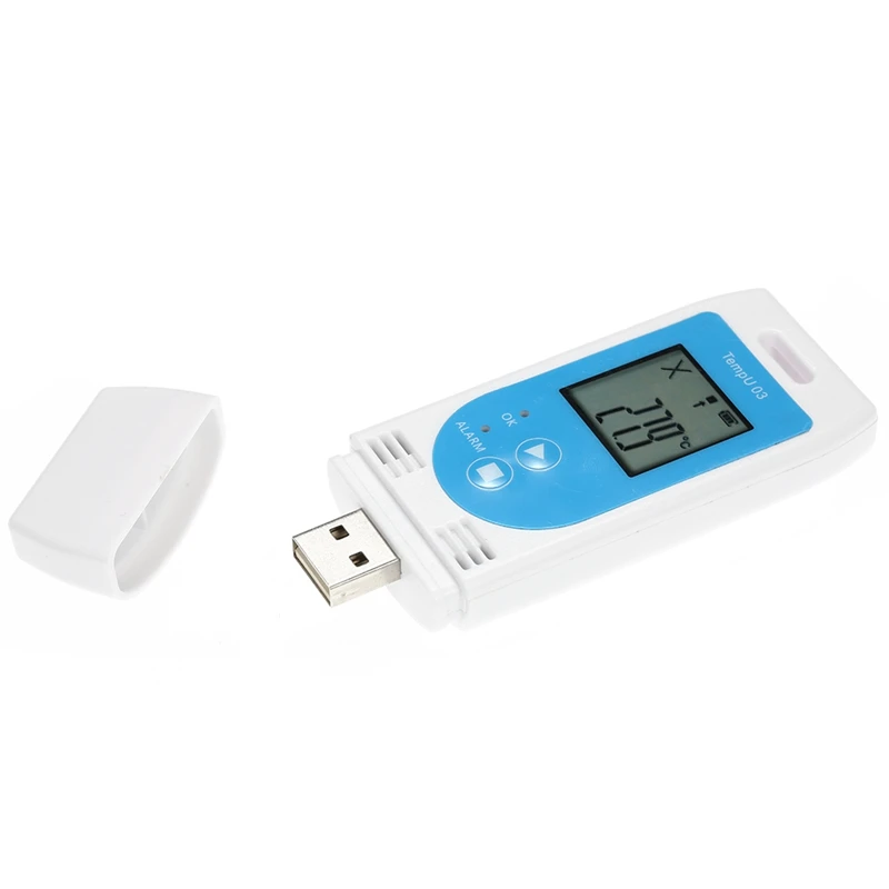 USB Temperature Humidity Data Logger Reusable RH TEMP Recorder Humiture Recording Meter with 12 000 Record Capacity | Инструменты