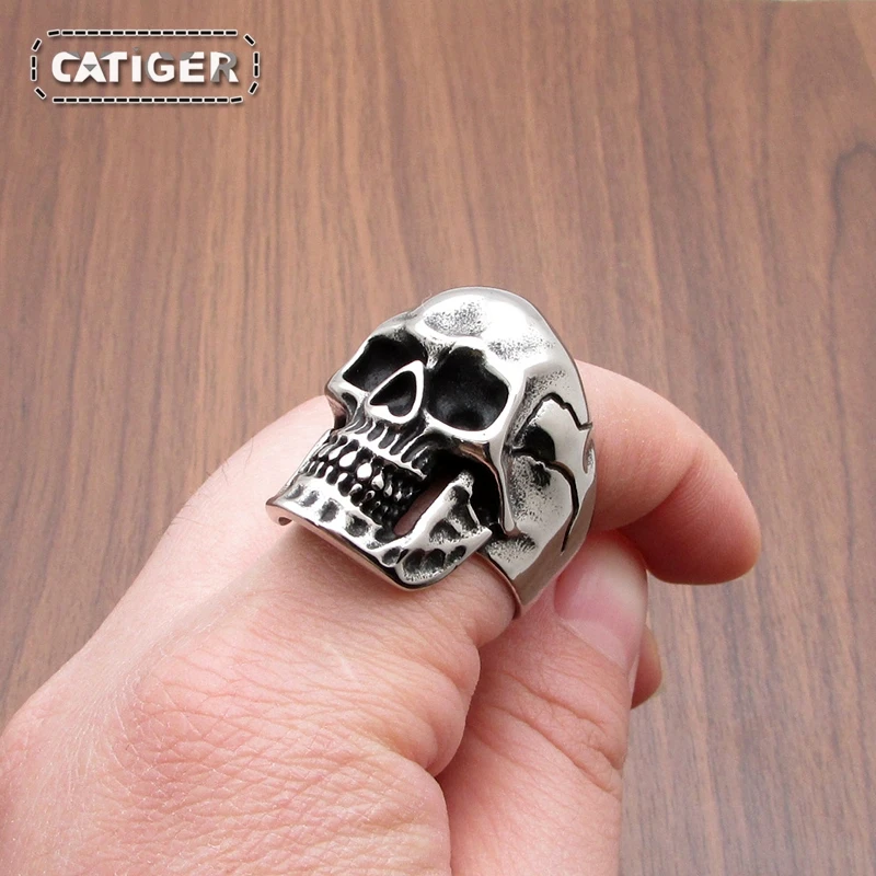 Бесплатная доставка Панк 316L нержавеющая сталь для верховой езды Властелин