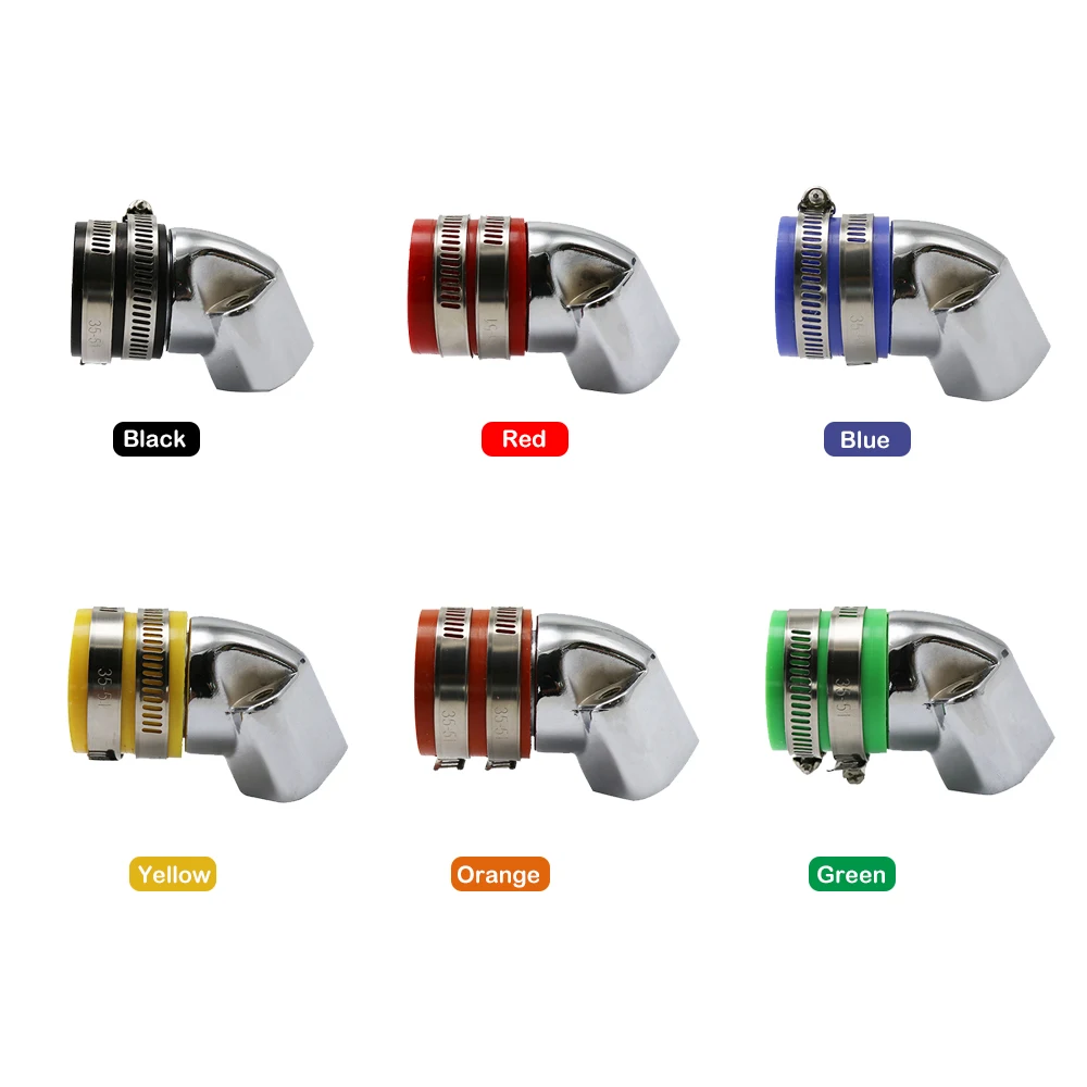 Впускной коллектор SCL MOTOS из алюминиевого сплава с интерфейсом 35 мм для мотоцикла