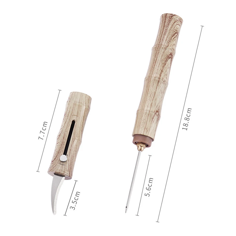 Бамбуковый воздушный насос открывалка для бутылок вина вакуумная пробка