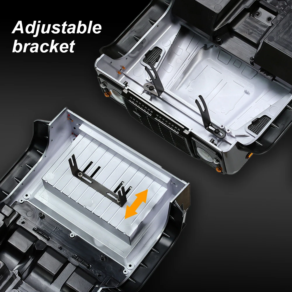 injora жесткий пластик 313 мм 12 3in колес