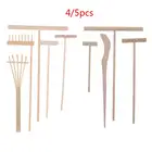 Горячая Распродажа 4 шт.5 шт., бамбуковые садовые грабли дзэн, инструменты для медитации, домашнее украшение, релаксация, ручная работа