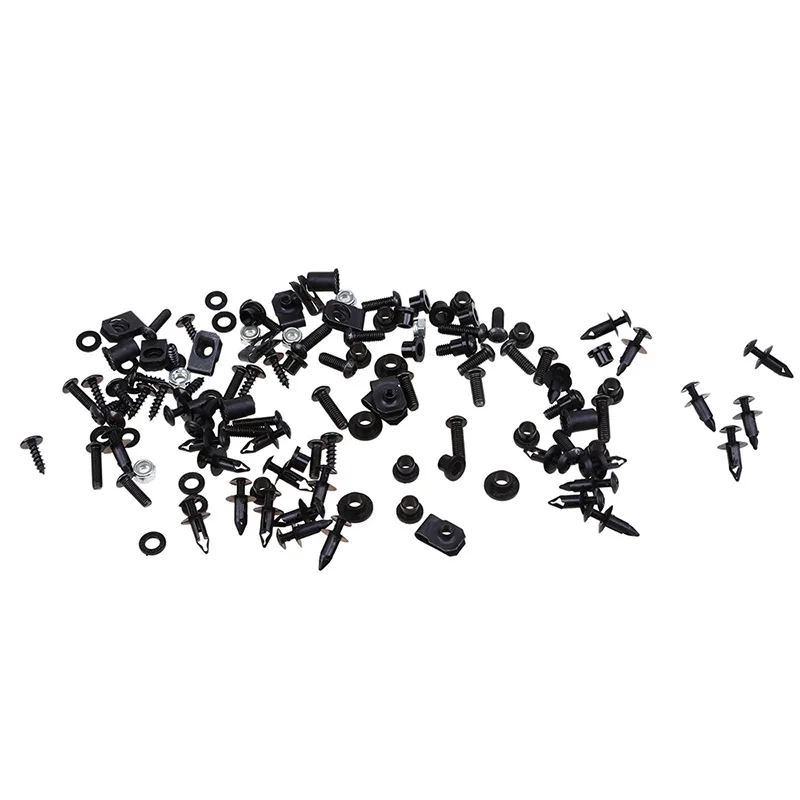 Винты POSSBAY для мотоцикла Faring Комплект болтов кузова подходят скутера Suzuki GSXR1300