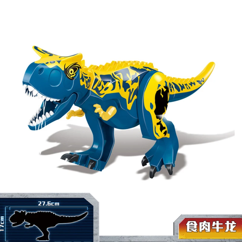 Конструктор динозавр Юрского периода большого размера модель из блоков