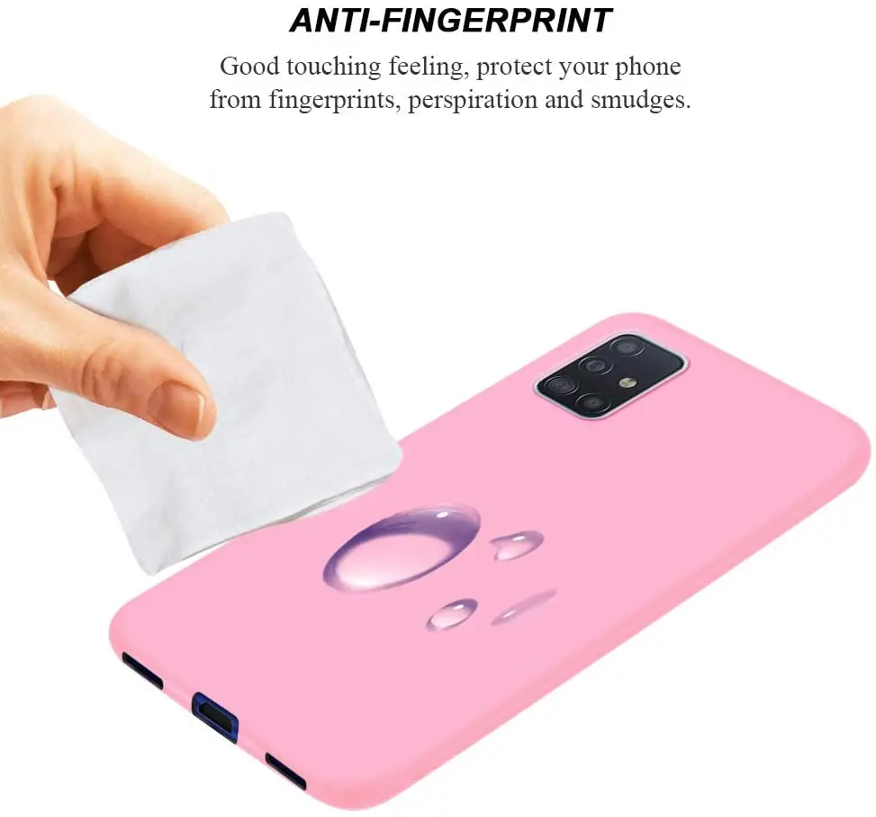 Силиконовый чехол для Samsung Galaxy A51 A71 A01 A11 A21 A31 A41 M11 M21 S10 Lite S20 Ultra Note 10 Plus S10e мягкий