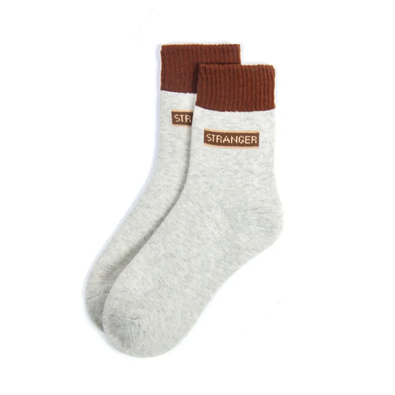 Jeseca/теплые женские носки Утепленные шерстяные кашемировые зимние Бесшовное