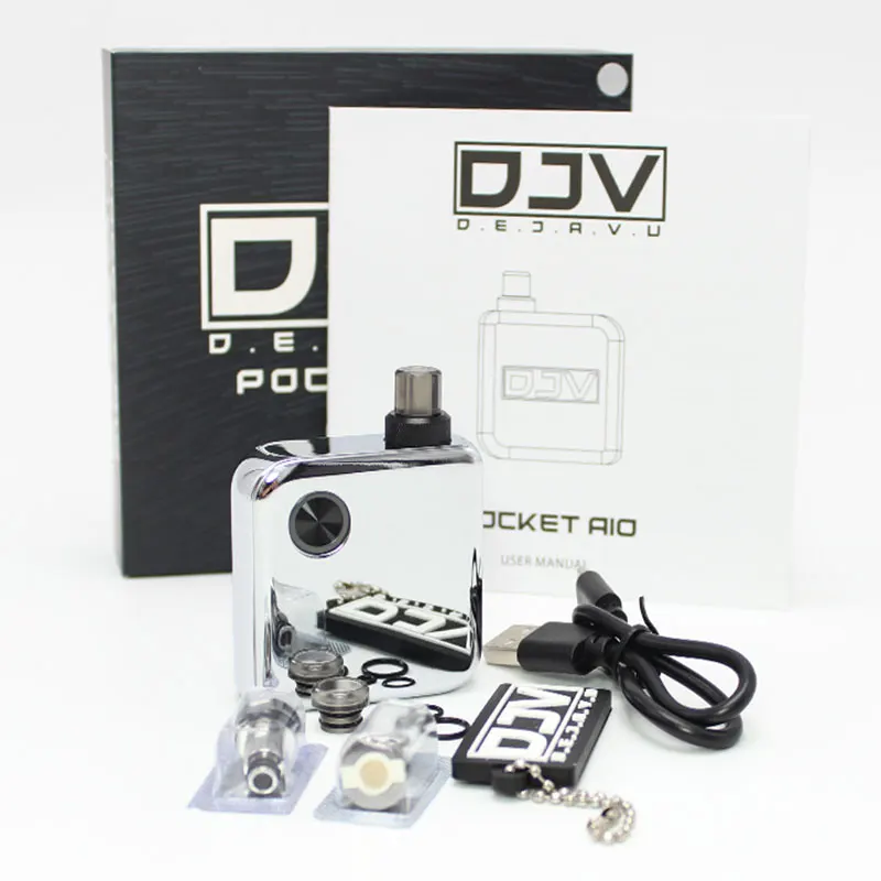 Original vape pod  DJV pocket aio 40w kit 0.49 micro OLED Available 950mah Built in battery 2ml tank 0.2-3.0Ω Produced vs sxk bb