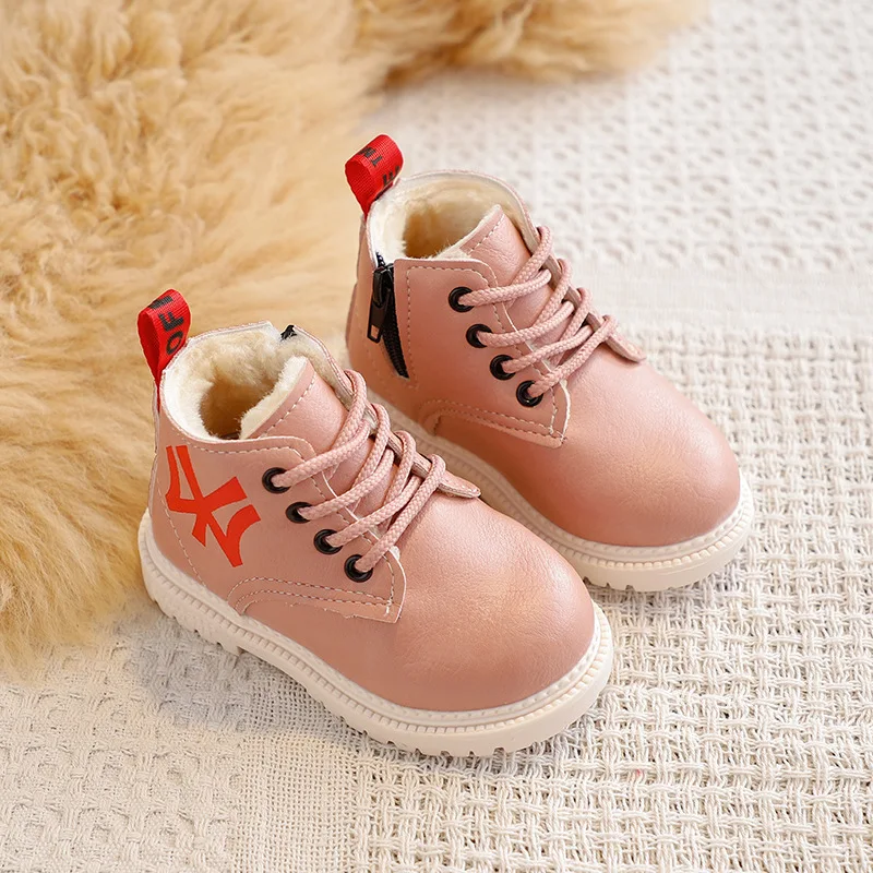 2019 Top Quality Baby Girls Snow Boots Winter Fashion Princess Plush Keep Warm Newborn Cotton Shoes Non-Slip Sports |