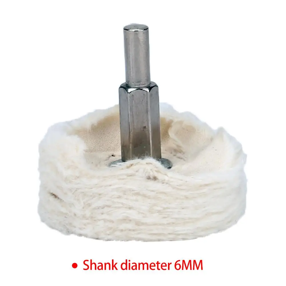 

Cotton Polishing Mop Buffing Cloth Wheel Abrasive Tool for Wood Metal Jewelry Classic Colors and Simple Durable Design