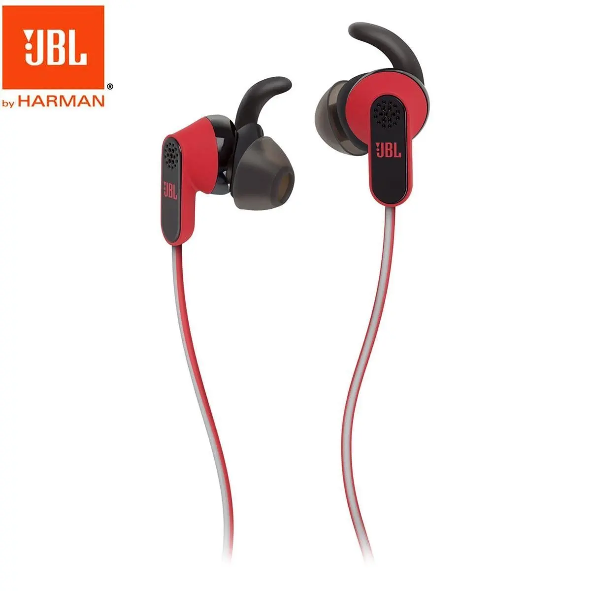 Проводные спортивные наушники JBL Reflect Aware для Apple с разъемом Lightning микрофоном Super Bass