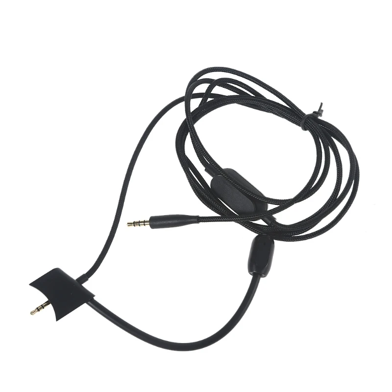 

3.5mm Jack Earphone Headphone Cable Audio Cord Line Portable Replacement Gaming Headset Accessories For QC35 Gen 1/2