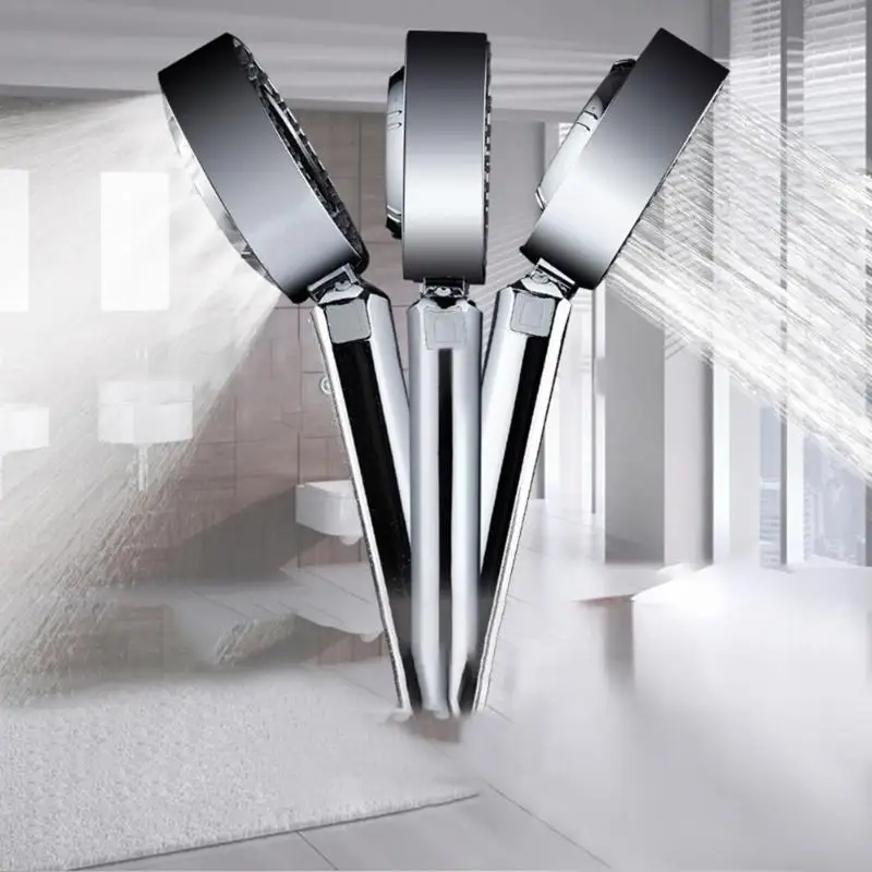 Двусторонняя водосберегающая насадка для душа высокое давление 3 режима ручная