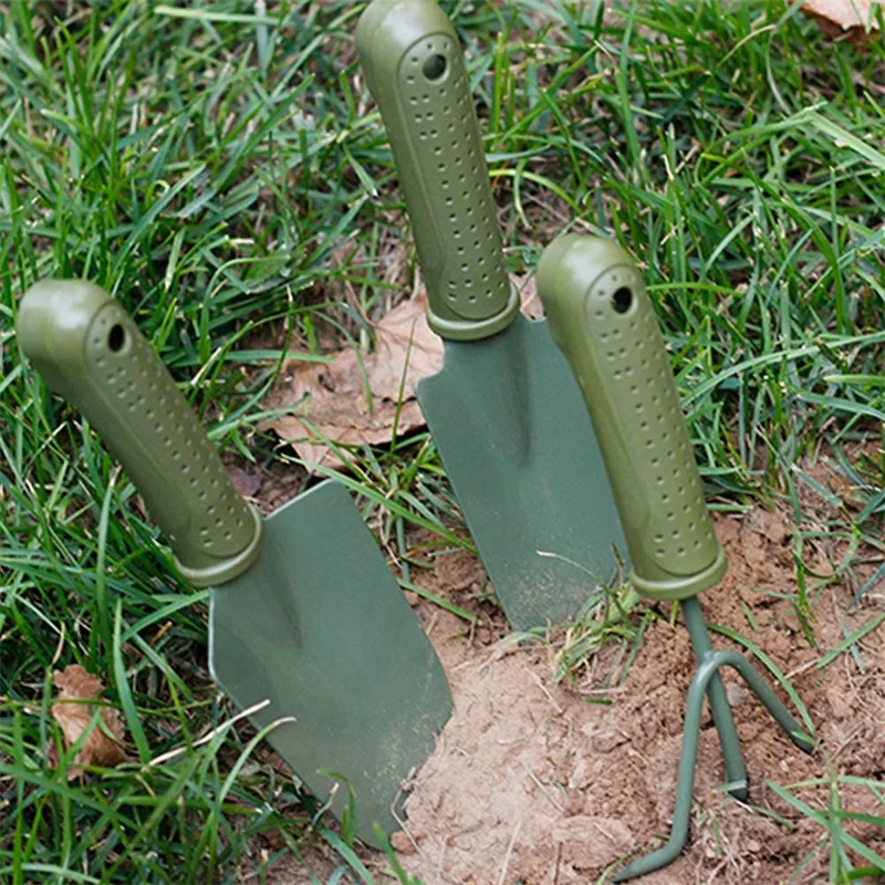 Набор садовых растений лопата гаррон цветочный горшок 3 шт. небольшие горшечные