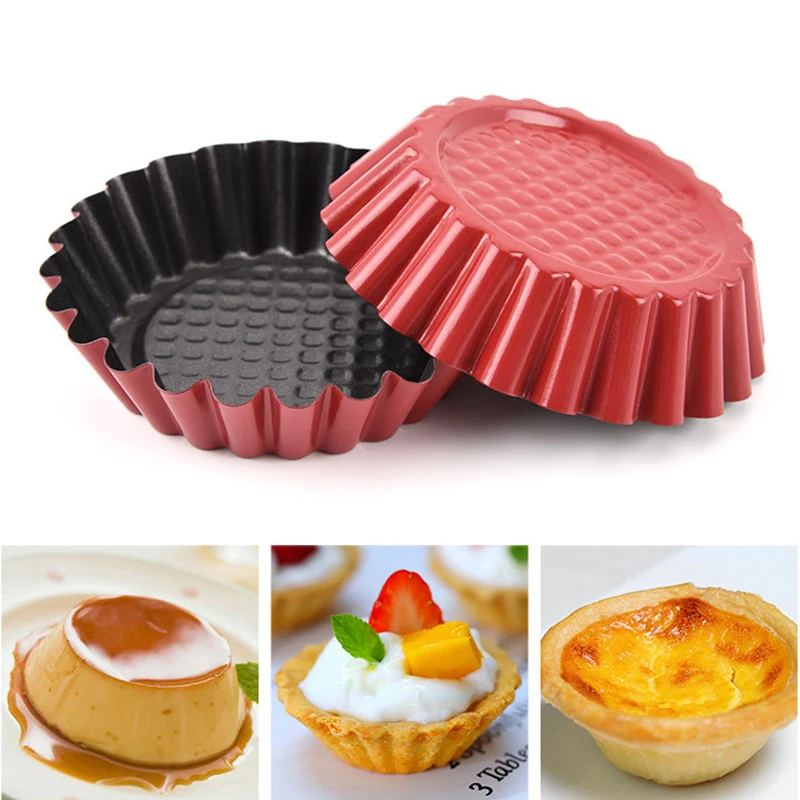 

6/8/10 шт., круглые формы для выпечки, 4 дюйма