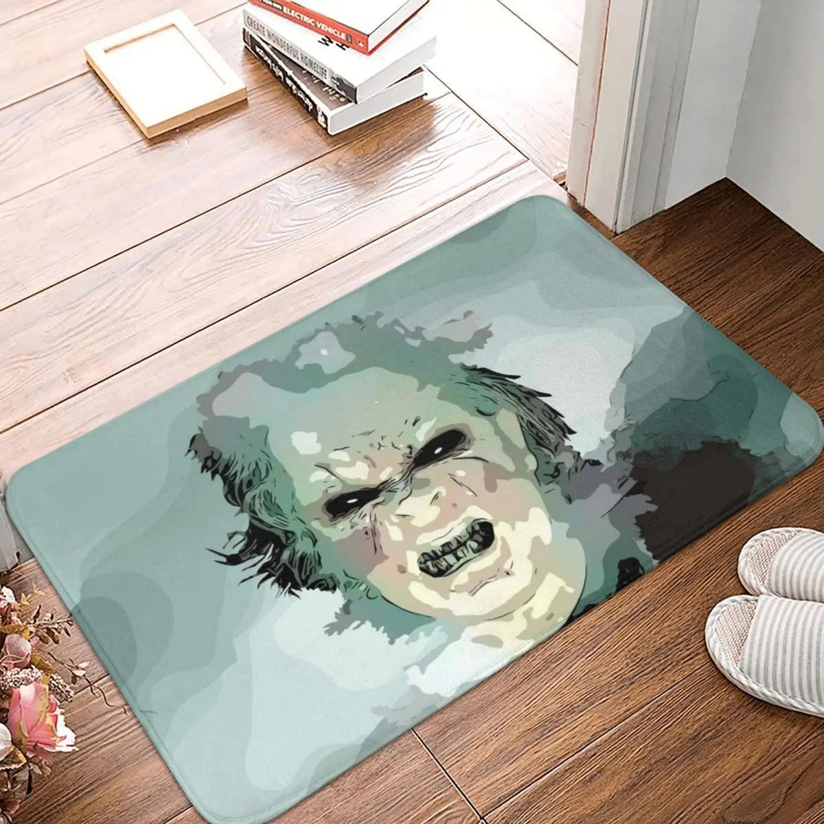 

Коврик Swamp Monster The Thing VRS2 из полиэстера, коврик, нескользящий коврик для ног, стираемый вход, кухня, спальня, балкон, мультяшный