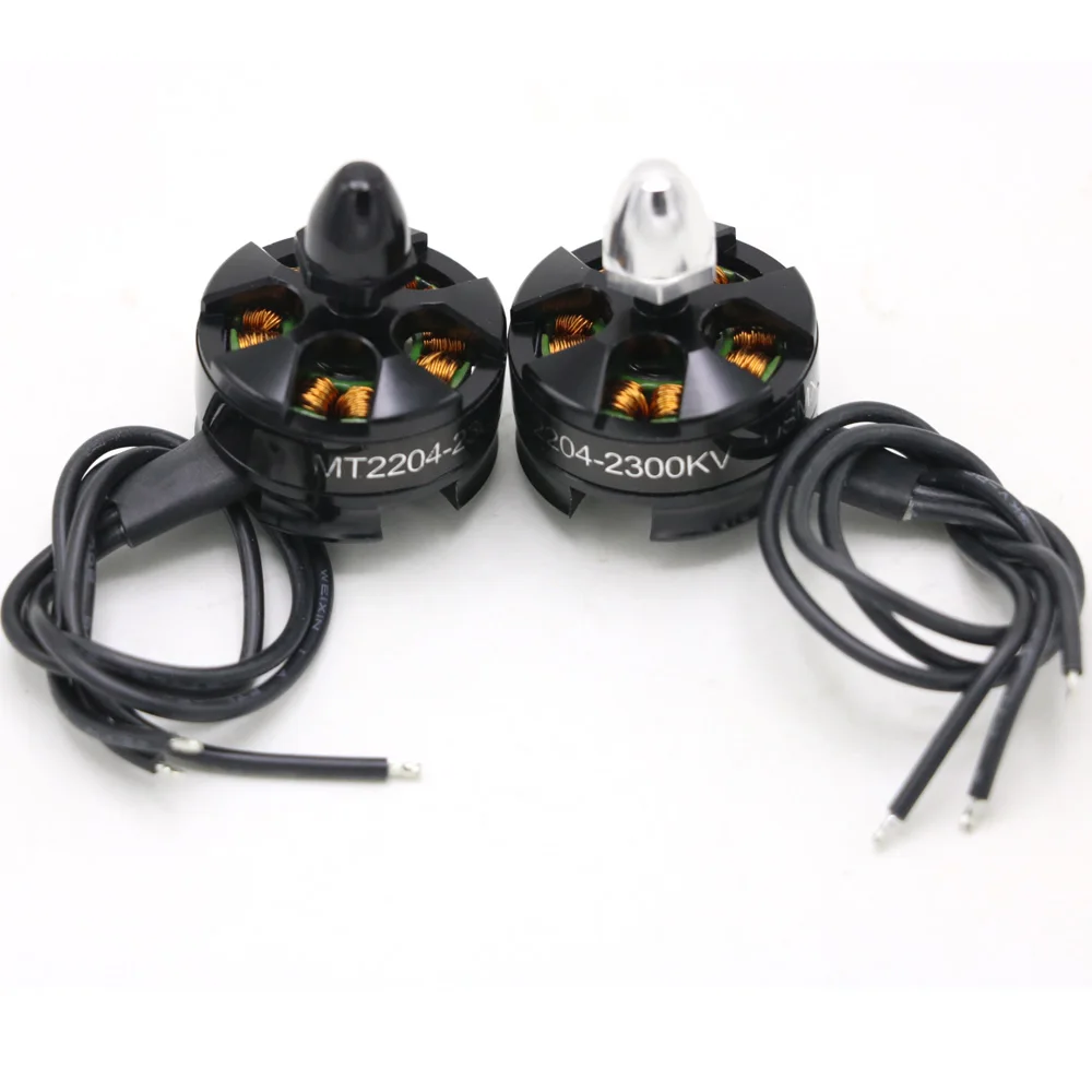 4 компл./лот MT2204 2204 2300KV бесщеточный двигатель 2 CW/2 CCW для мини 200 210 250 280 мм защитной